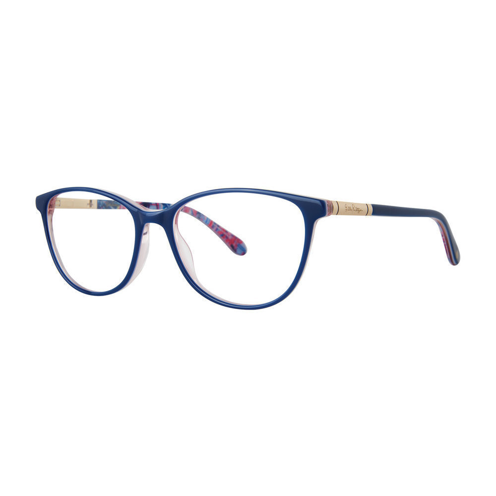 Lilly Pulitzer Fuller Eyeglasses Navy 52mm
